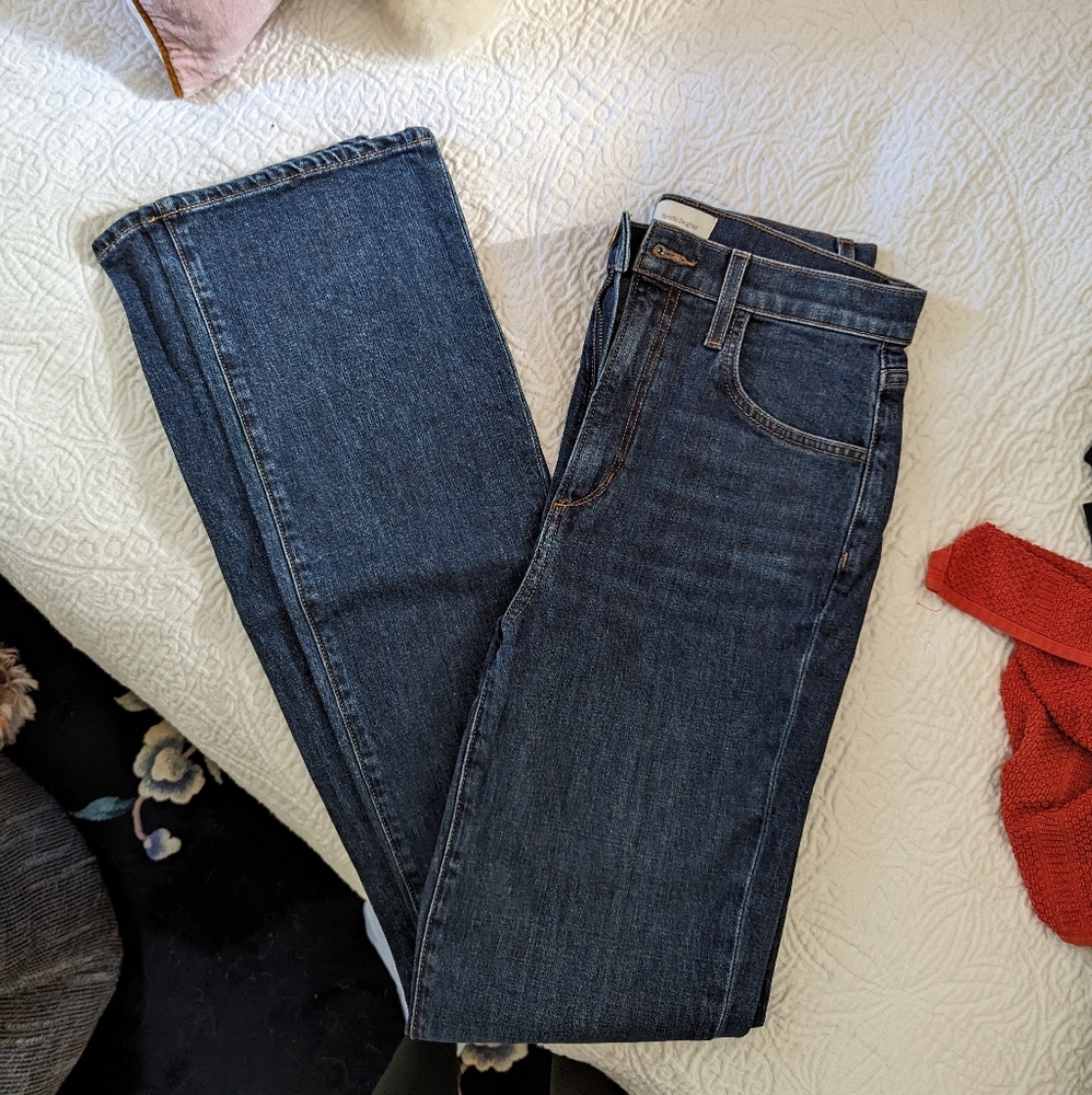 Favorite Daughter Anthropologie Valentina Boot High Rise Slim Jeans